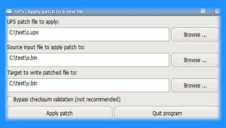 how to use the nups patcher